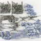 Large Lot Of M114 M102 M777 155mm Howitzer Artillery Peddinghaus 1:72 3D Printed