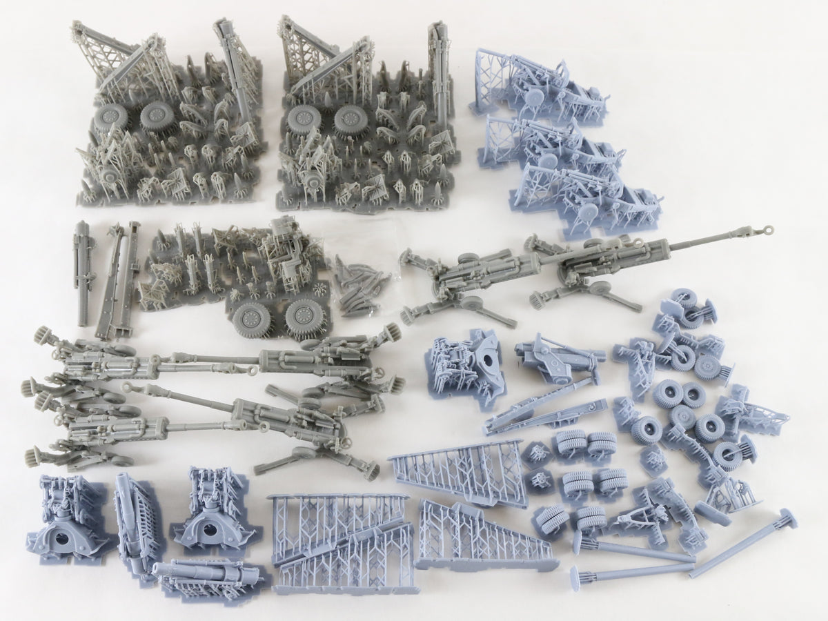 Large Lot Of M114 M102 M777 155mm Howitzer Artillery Peddinghaus 1:72 3D Printed