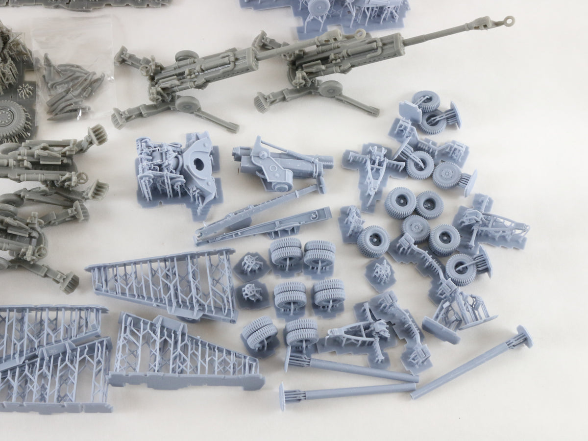 Large Lot Of M114 M102 M777 155mm Howitzer Artillery Peddinghaus 1:72 3D Printed