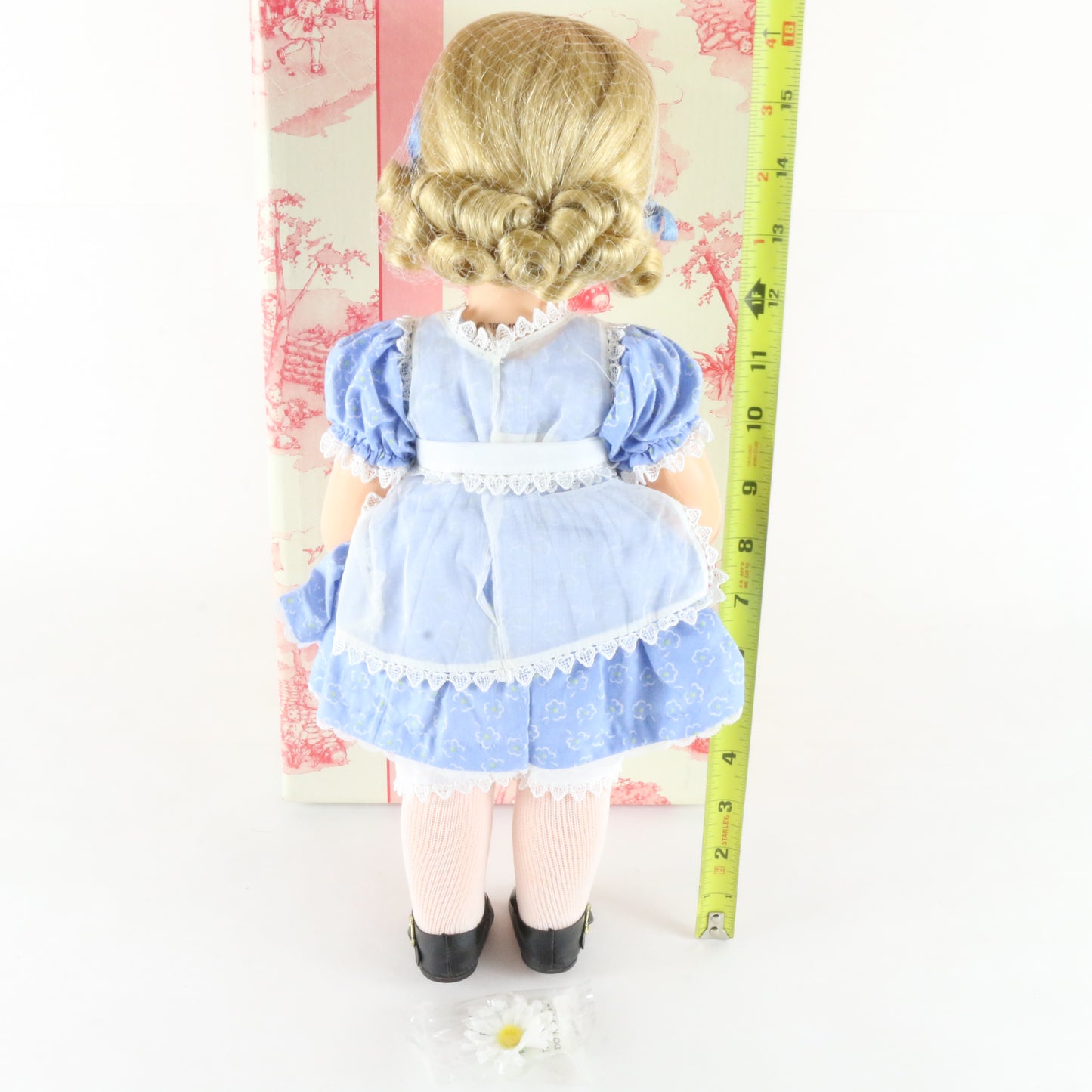 Terri Lee Little Lady Pinafore Blue Dress 16" Doll 22/5000 320002 W/ Extras