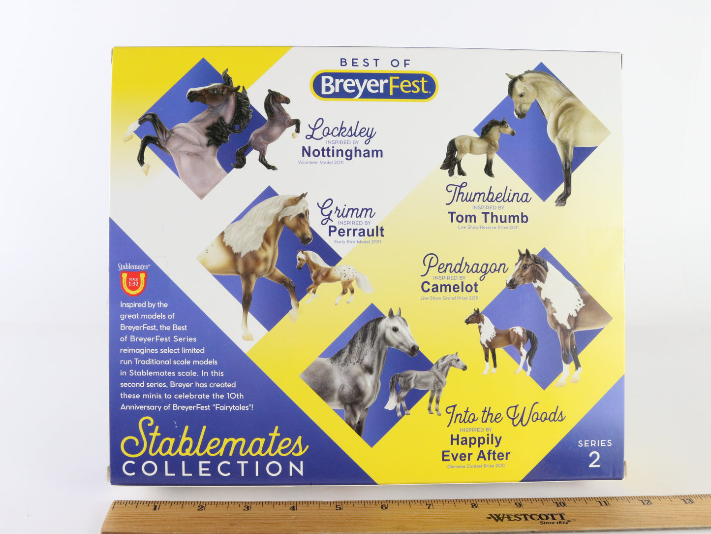 Breyer Set Of 5 Stablemates Collection Series 2 Breyerfest 1:32 711485