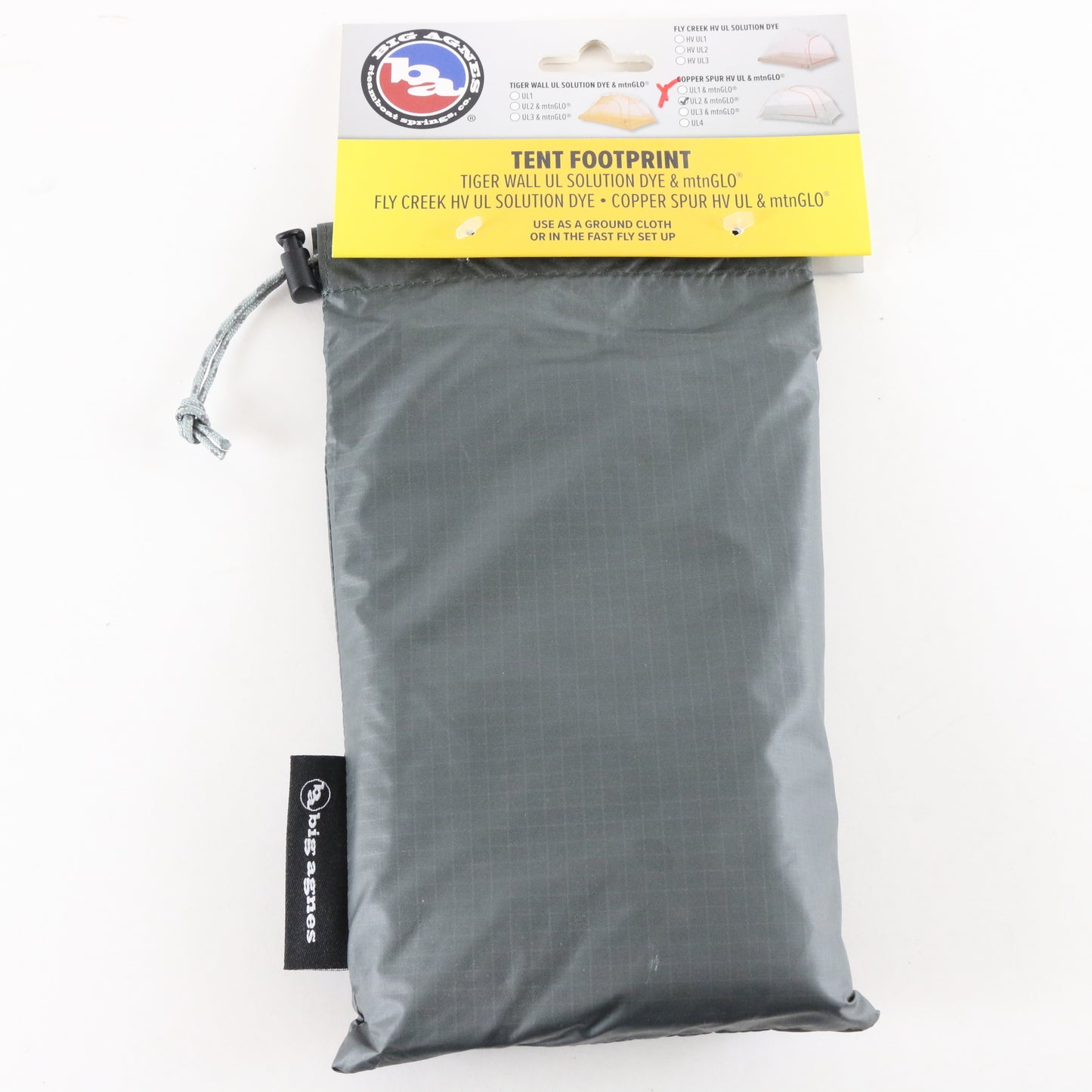 Big Agnes Copper Spur HV UL2 & MTNGLO Tent Footprint Ground Cloth Accessory