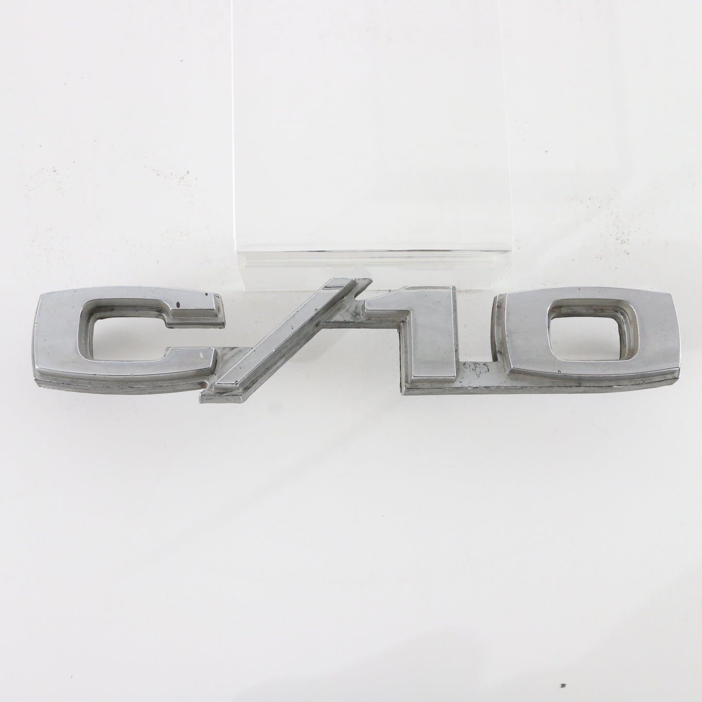 Vintage Chevrolet Chevy C/10 Truck Metal Fender Emblem