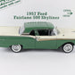 1957 Ford Fairlane 500 Skyliner Green White Danbury Mint 1:24 Diecast Model Car