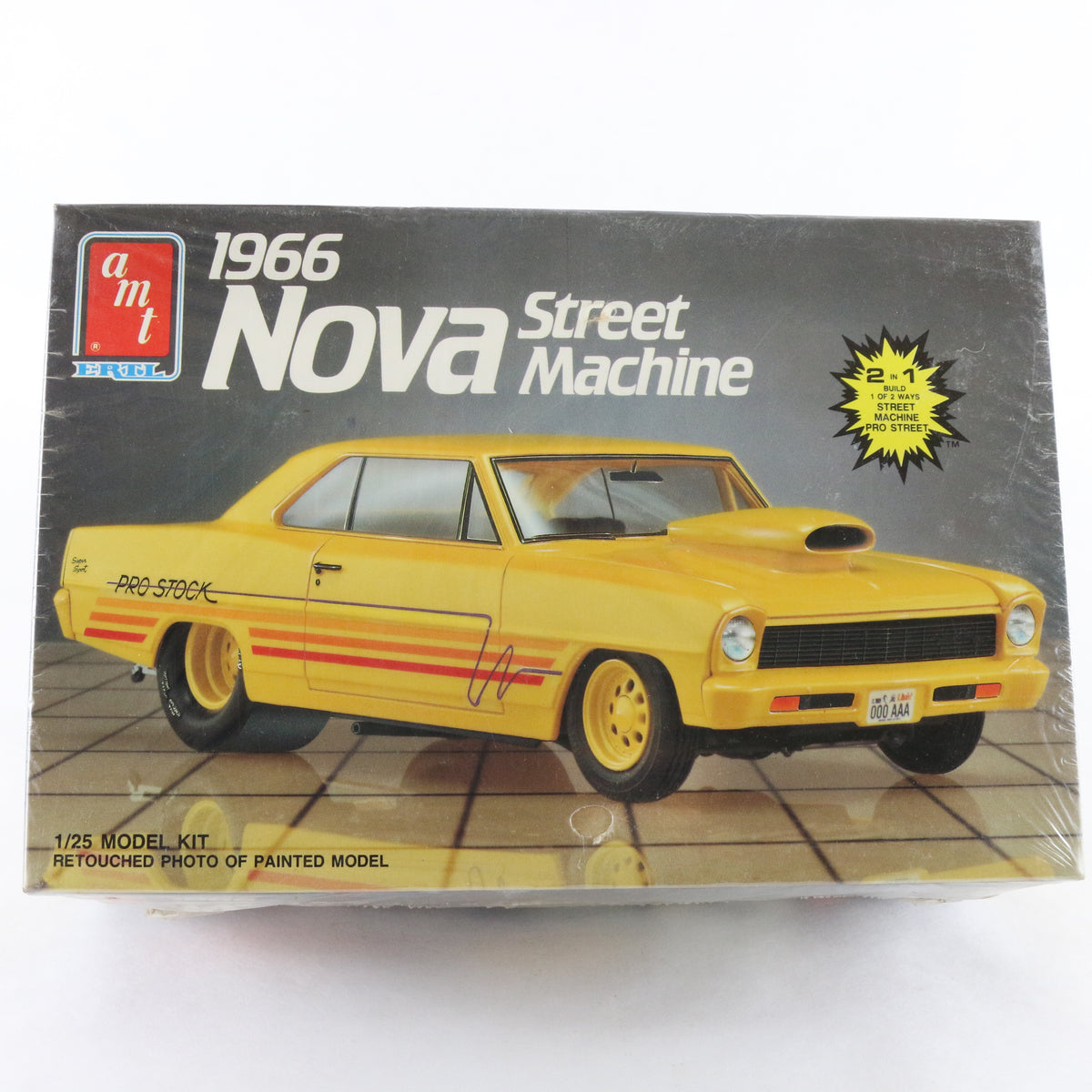 1966 Chevy Nova Street Machine AMT ERTL 1:25 Plastic Model Kit 6769