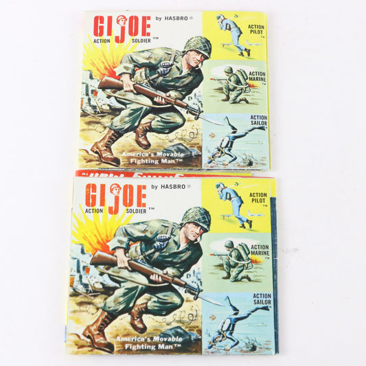 Lot Of 2 1960s Gi Joe Action Soldier Gear & Equipment Catalogs Original Inserts