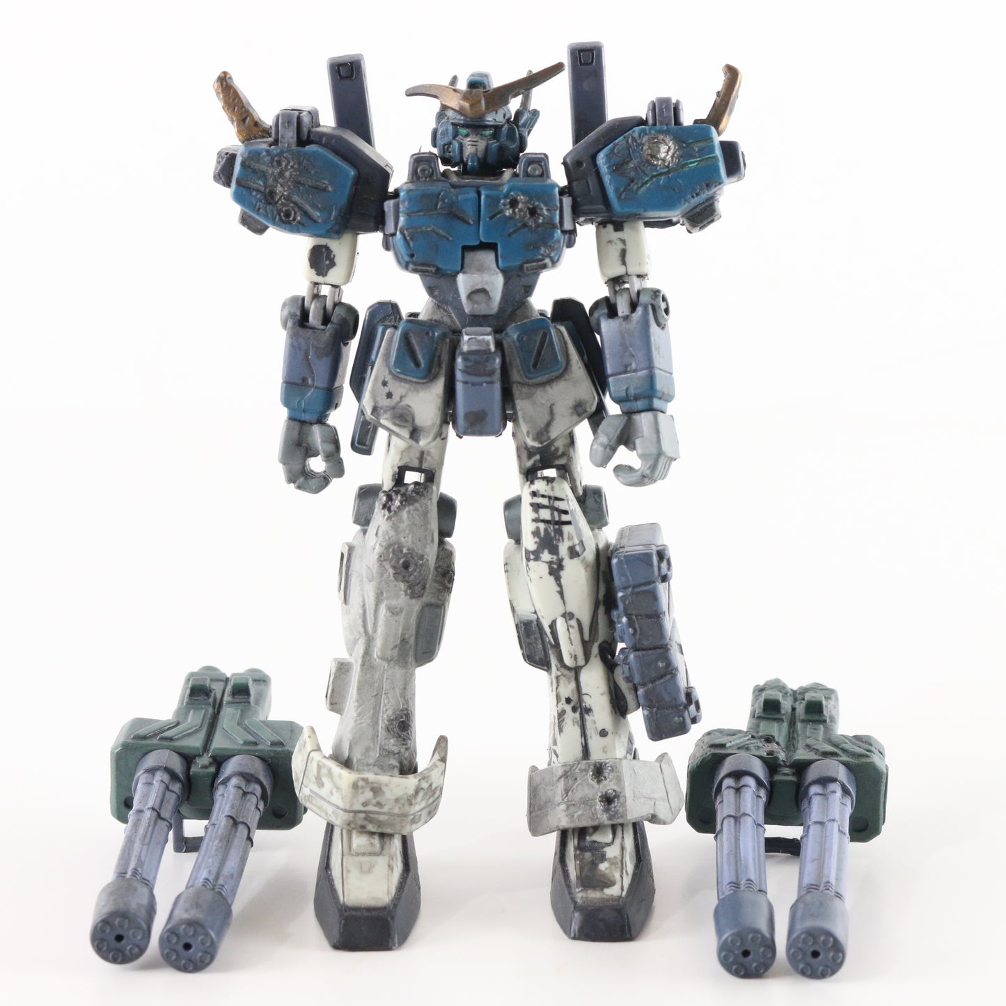 Gundam Heavyarms Battle Scarred Mobile Suit Bandai MSIA Action Figure 4.5"