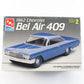 1962 Chevrolet Bel Air 409 AMT ERTL 1:25 Plastic Model Car Kit 8716