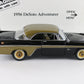 1956 Desoto Adventurer Black Gold Danbury Mint 1:24 Diecast Model