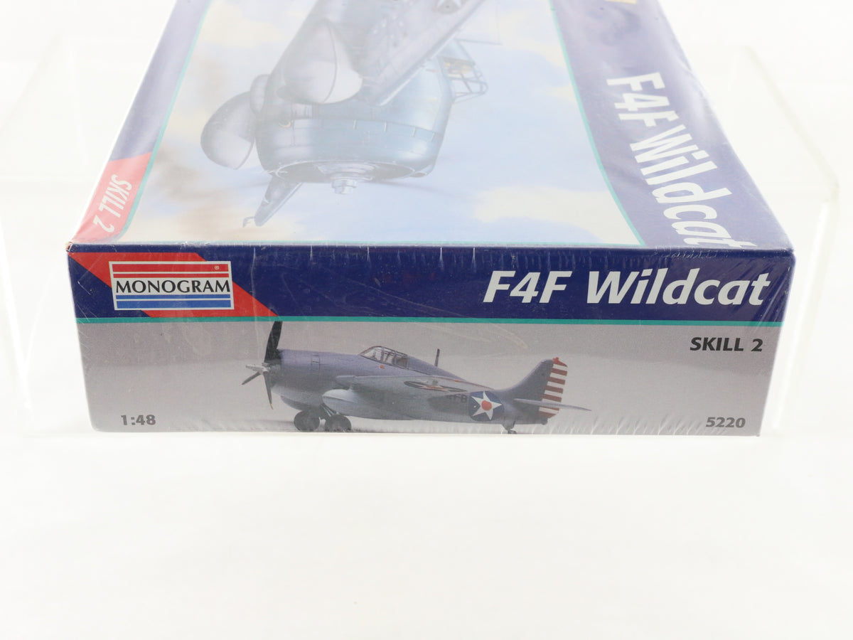 F4F Wildcat Grumman Fighter Plane Monogram 1:48 5220 Sealed Model Kit