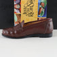 Just The Right Shoe Penny Loafer Brown Raine Willitts Resin Shoe 25506