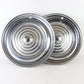 Lot Of 3 Vintage 1957 Chevrolet Bel Air Metal Wheel Hubcaps 14.5" ORIGINAL
