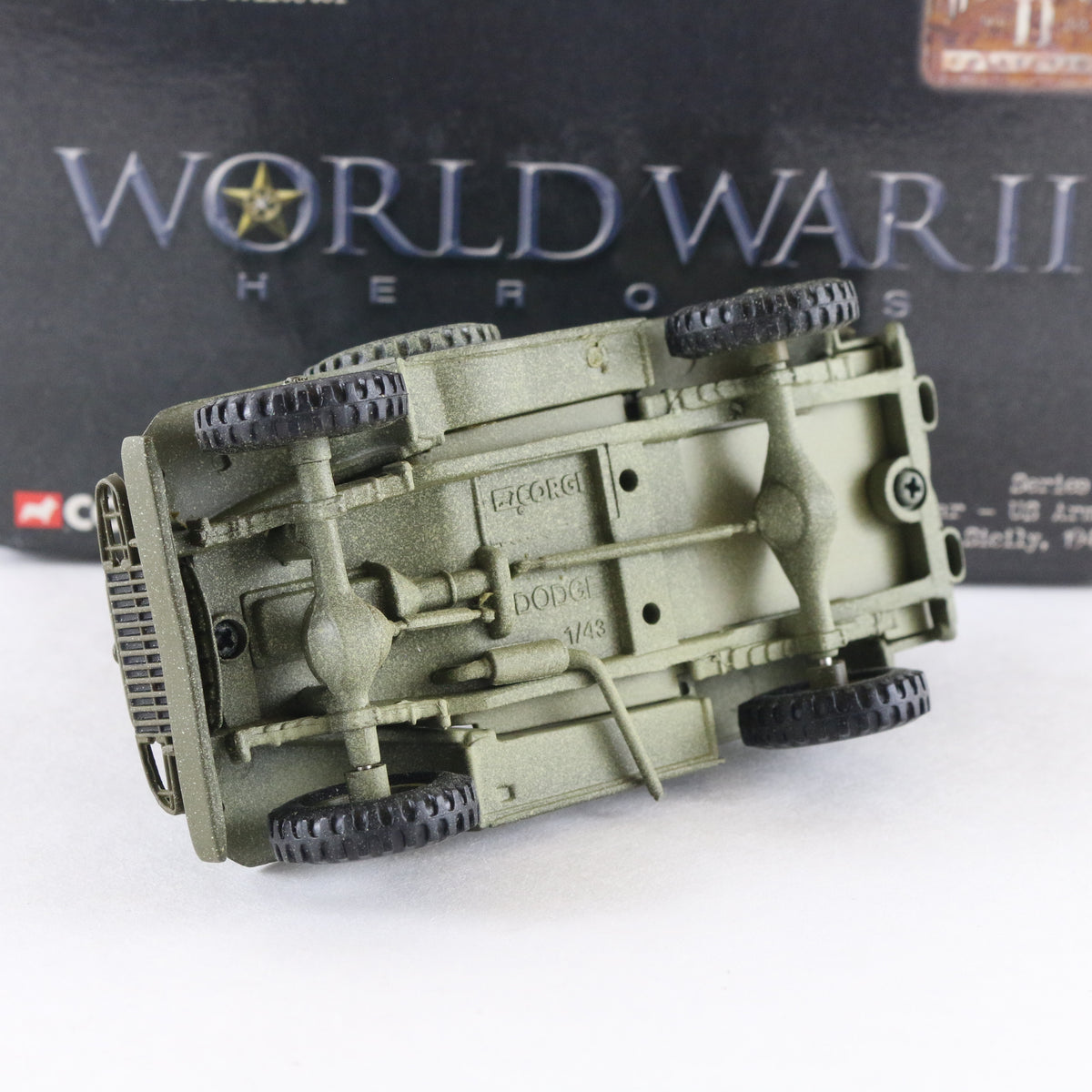 WC56 Command Car US Army Sicily 1943 WW2 Heroes Series 1 Corgi 1:43 CC51708
