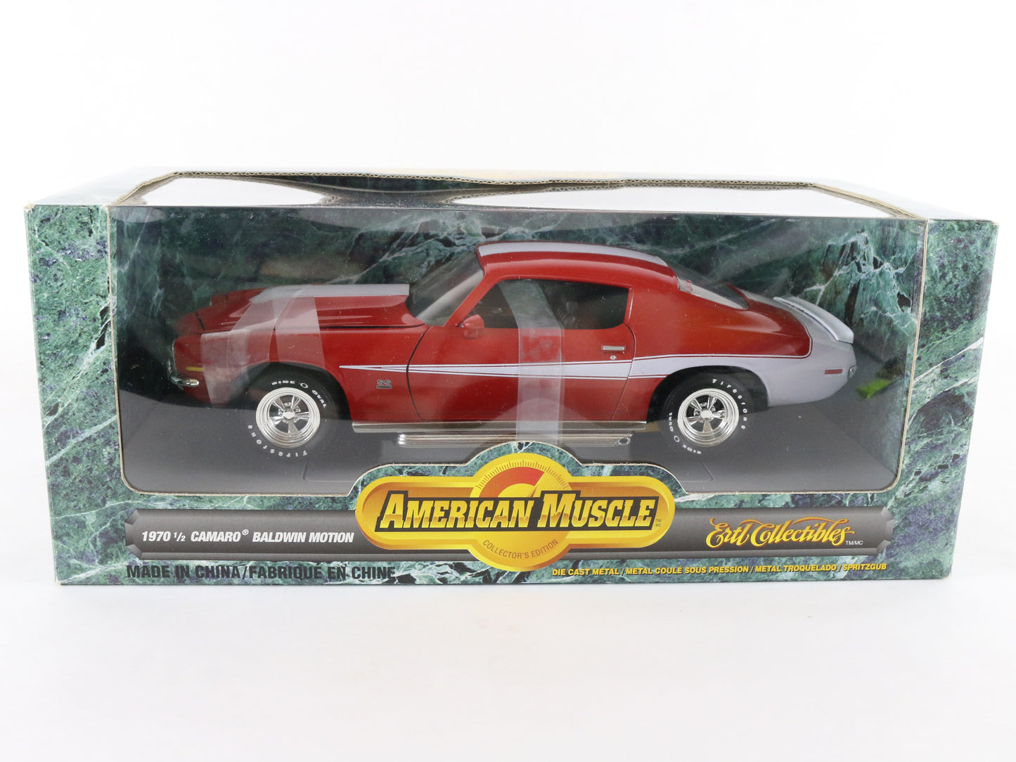 1970 1/2 Chevy Camaro Baldwin Motion American Muscle ERTL 1:18 Model 7129