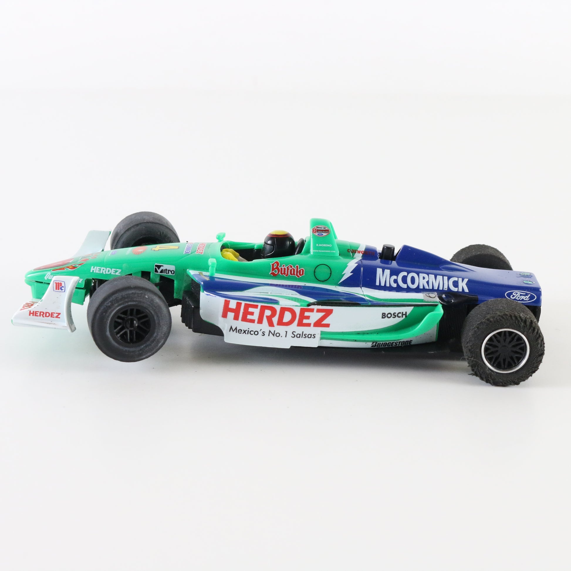 Ninco Lola Ford #4 Herdez green blue 1:32 slot car