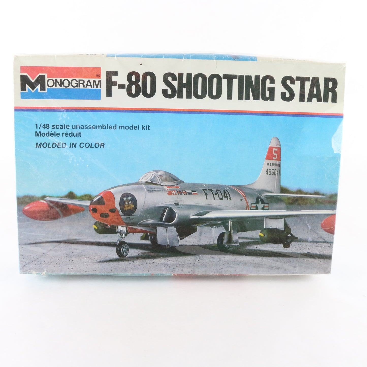 F-80 Shooting Star Jet Fighter Plane Monogram 1:48 Model Aircraft Kit 5404