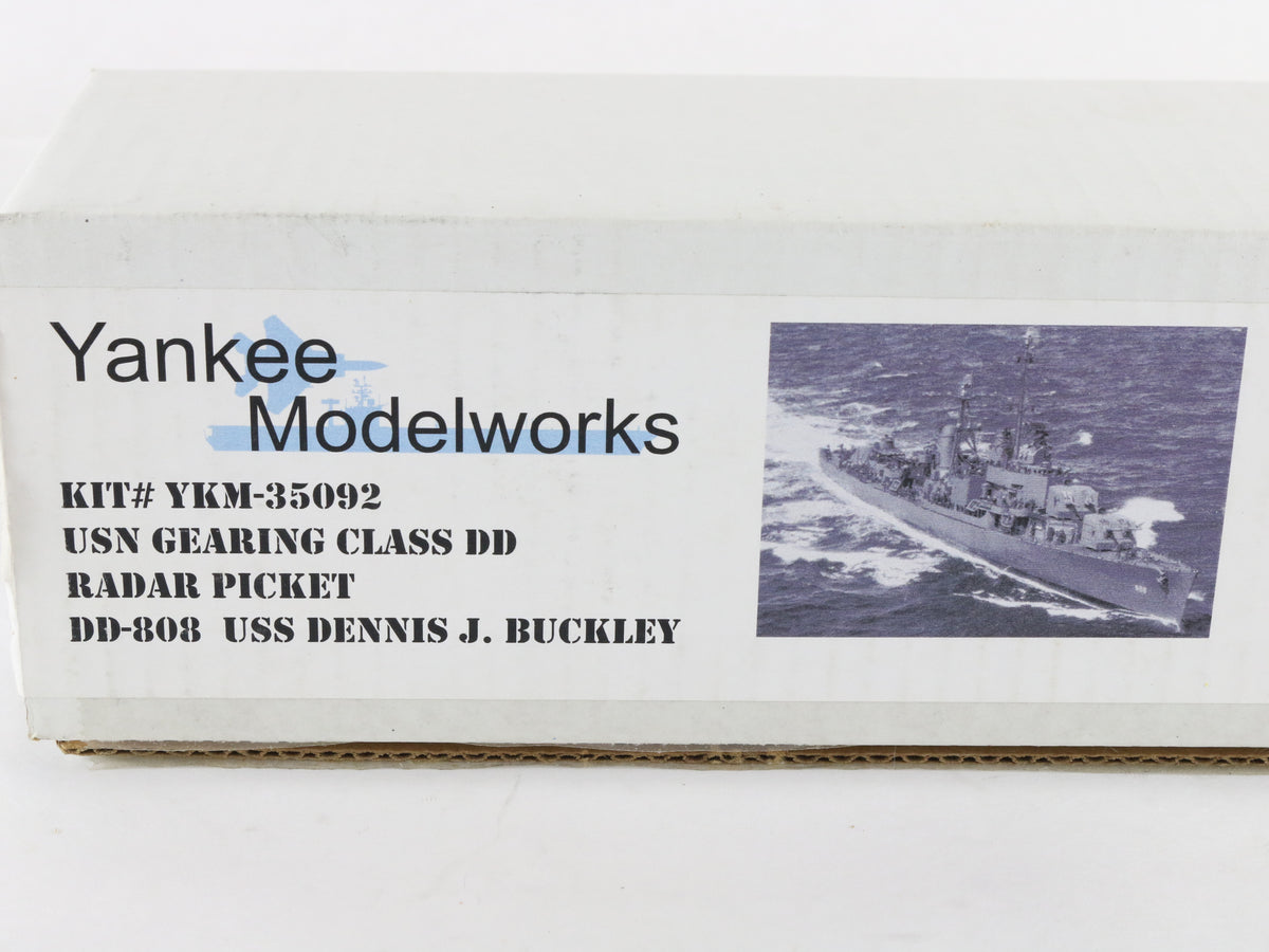 USS Dennis J Buckley DD-808 Radar Picket Yankee 1:350 Modelworks Kit YKM-35092