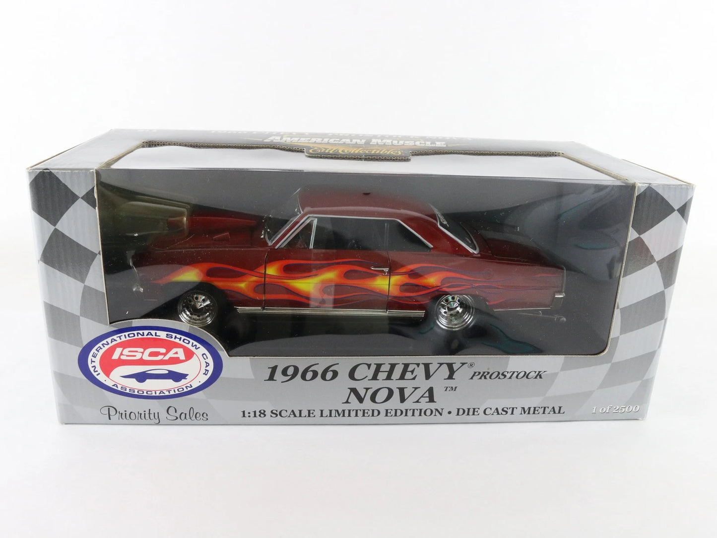 1966 Super Nova Prostock Red ISCA American Muscle ERTL 1:18 1 Of 2500 29276p