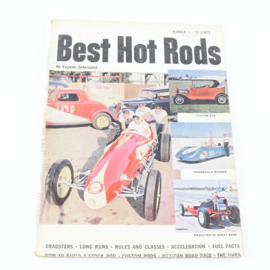 Best Hot Rods By Eugene Jaderquist Bonneville Winner Number 2 VINTAGE RODDING