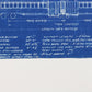 Milwaukee Electric Plan Elevation Three Truck Cars 196-495 Blueprint 1922 9.75"