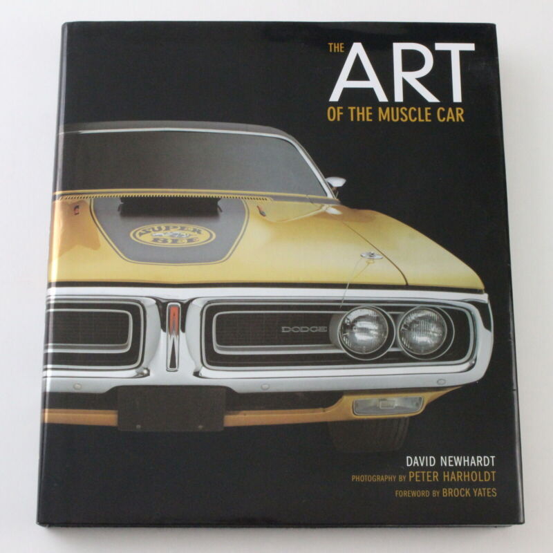 Art Of The Muscle Car David Newhardt Car Photo Book Hardcover