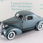 1937 Studebaker Dictator Coupe Blue Danbury Mint 1:24 Diecast Model 1959/5000