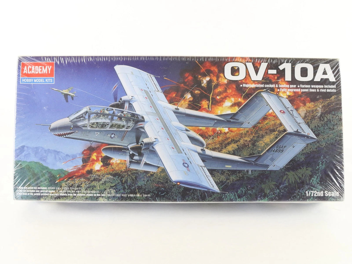 OV-10A North American Rockwell Academy Attack Plane 1:72 12463 8000 Sealed Kit