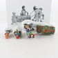 Dept 56 Heritage Village Bringing Home The Yule Log Set Of 4 Christmas 5558-1