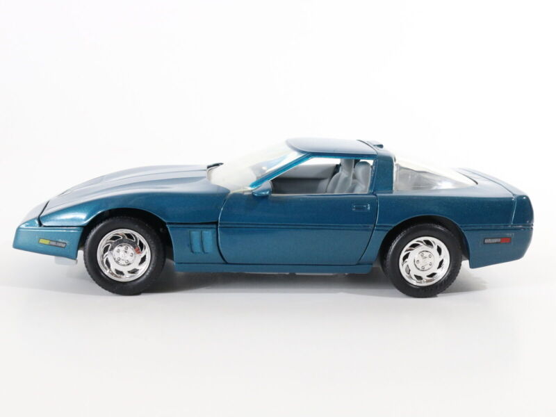 Chevrolet Corvette ZR-1 Teal Green Revell 1:24 Scale Model Car Promo