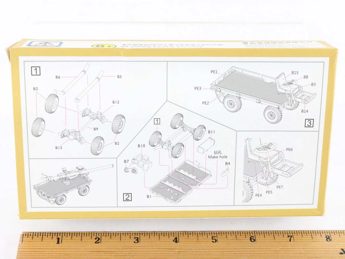 M274 & M40 Recoilless Rifle Vehicle Willys Overland S-Model 1:72 PS720075 Kit