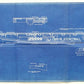 Illinois Central Marking Arrangement Train Flatcar Blueprint H295 Dated 1941 44"