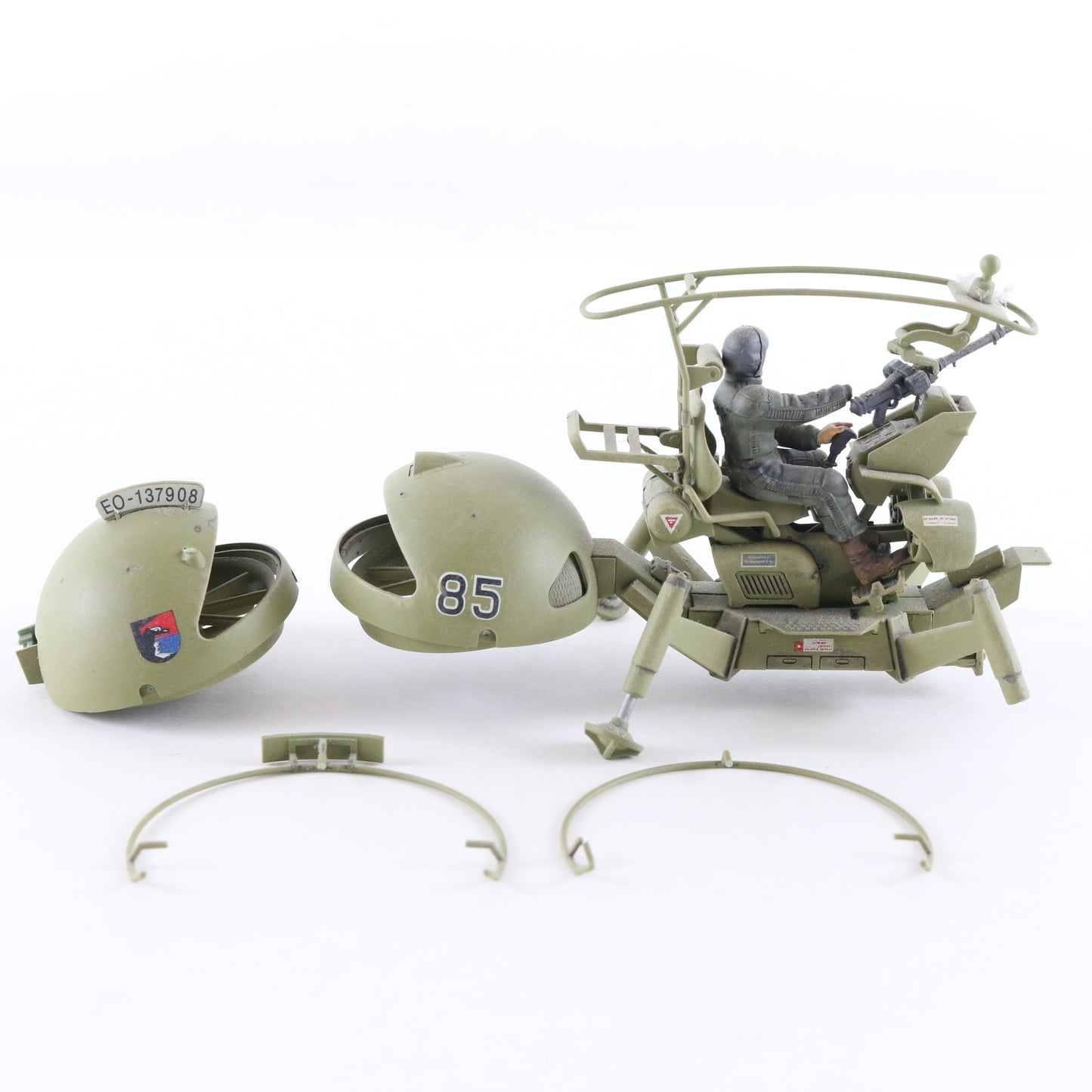 Bandai Gundam Zeon Mobile Scout Mobile Suit 1/35 Custom Built & Painted