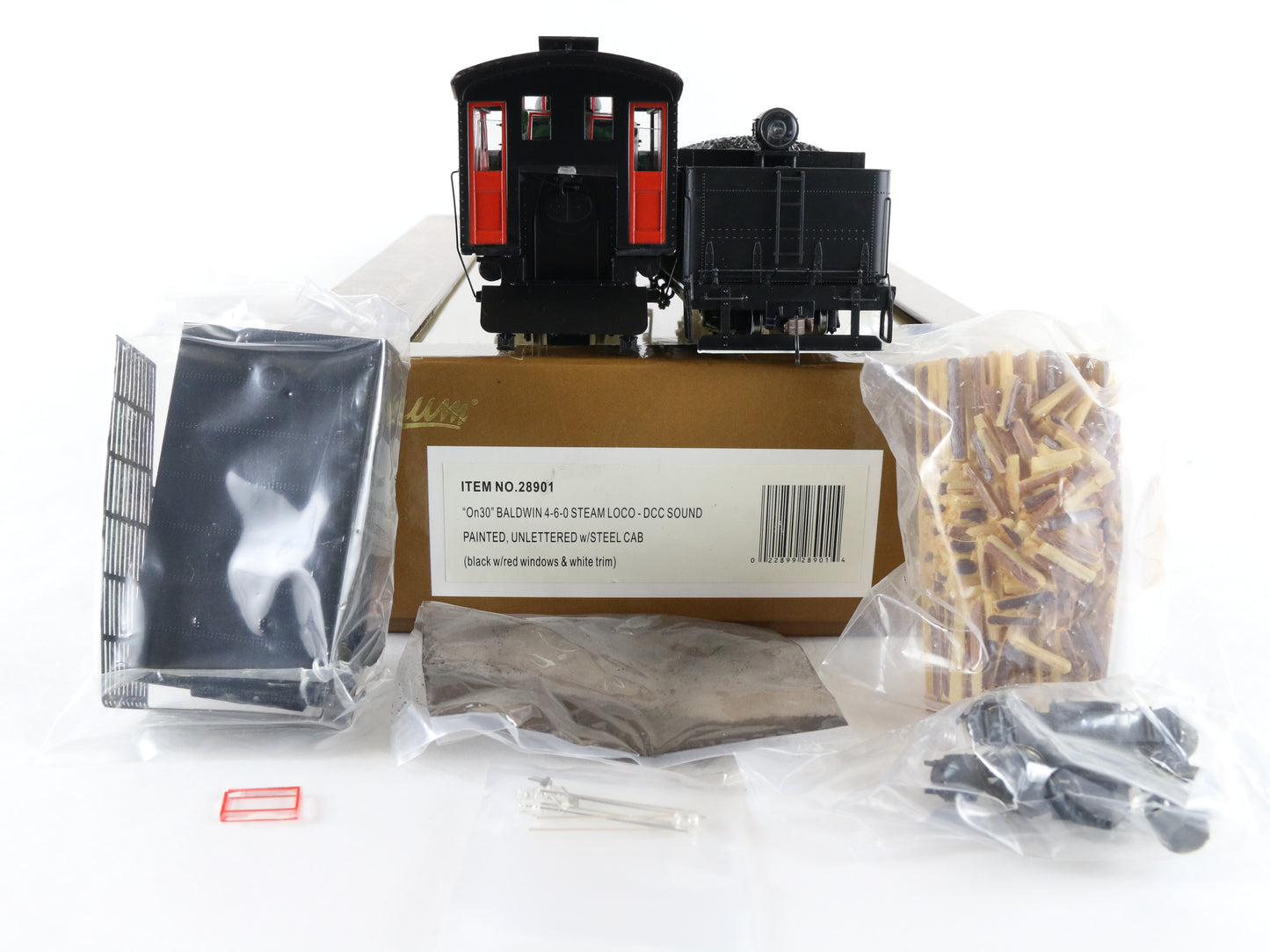 Spectrum Bachmann On30 28901 4-6-0 Steam Locomotive & Tender Painted IN BOX