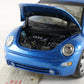Volkswagen New Beetle Millennium Ed Blue Franklin Mint 1:24 Model Car