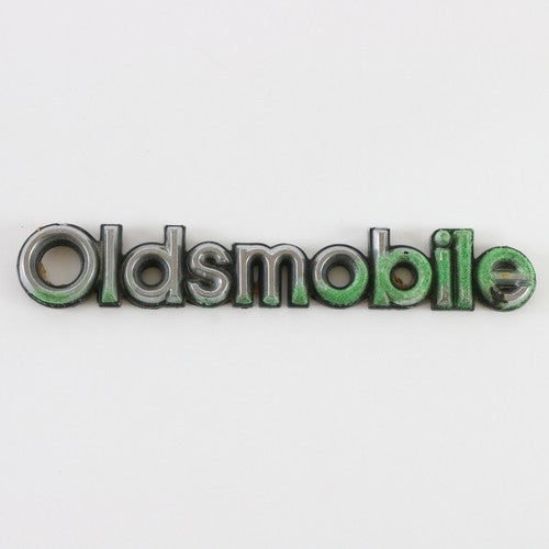  1980s Oldsmobile Nameplate Emblem Badge 5.25"