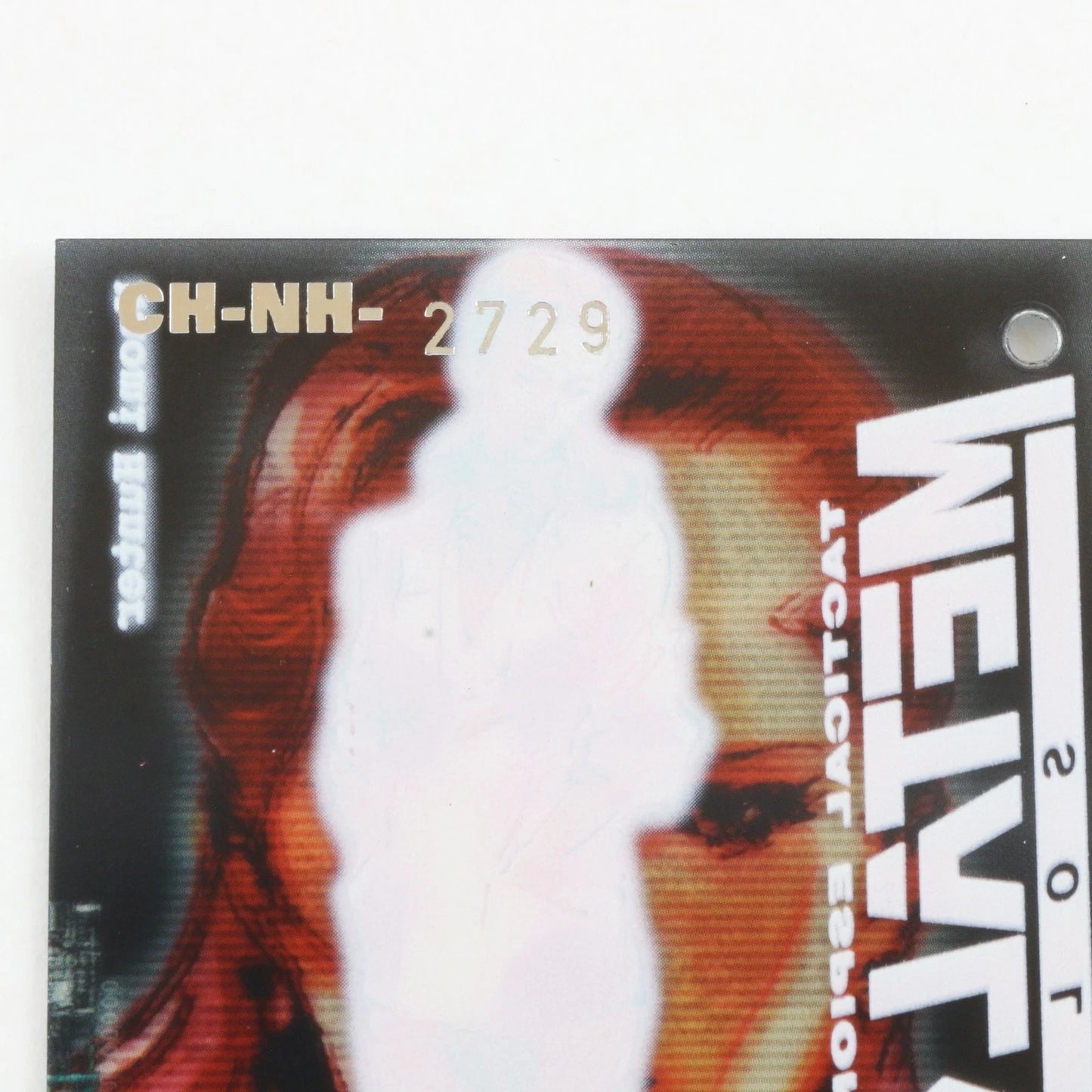 Metal Gear Solid Trading Card 004 Naomi Hunter Ch-NN Silver Serial #2729