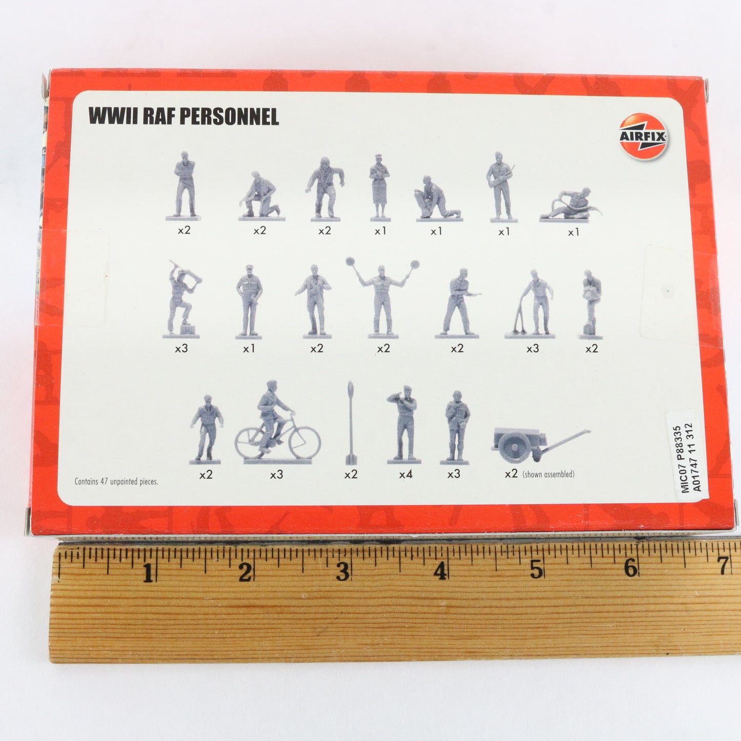 RAF Royal Air Force Personnel Airfix 1:72 A01747 Plastic Model Figures