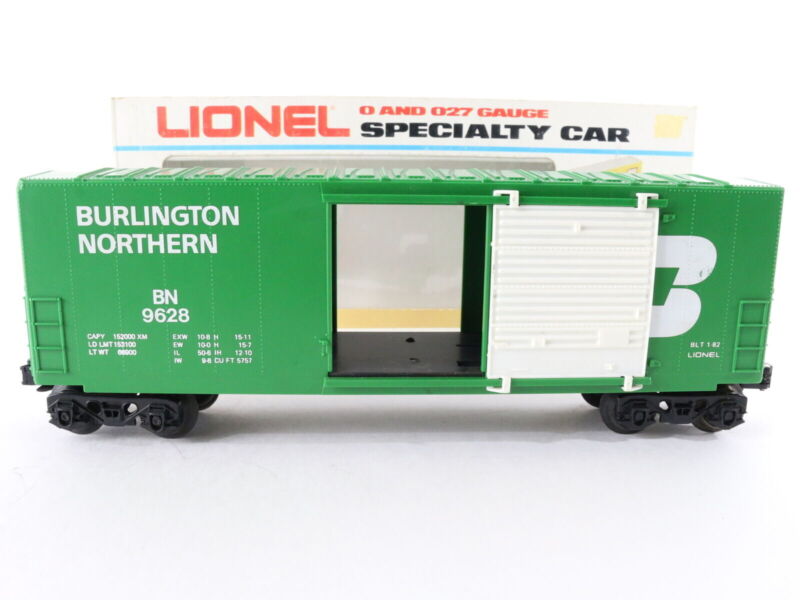 Burlington Northern BN 9628 Hi Cube Single Door Boxcar Lionel O 6-9628