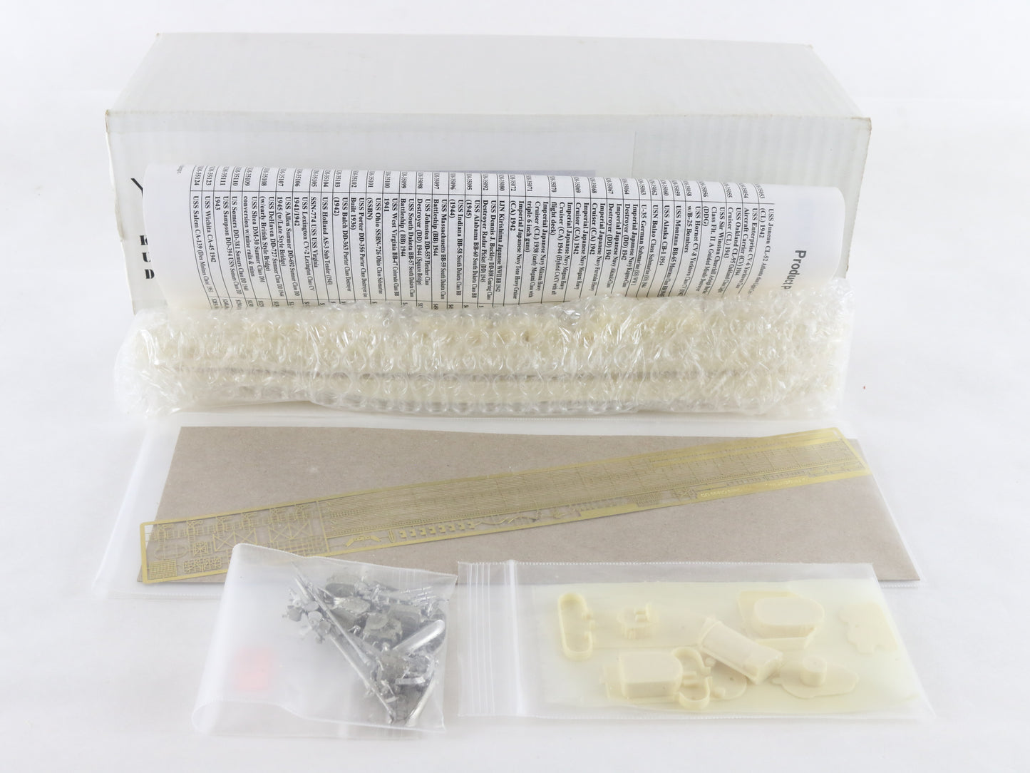 Destroyer 1942 USN Sims Class Yankee Model Works 1:350 YKM-35012 Resin Kit
