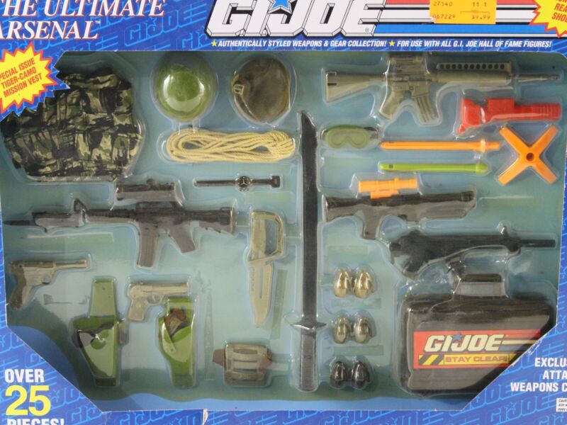 The Ultimate Arsenal Weapons Hall of Fame GI JOE Hasbro 12��� or 1:6 Items 27540