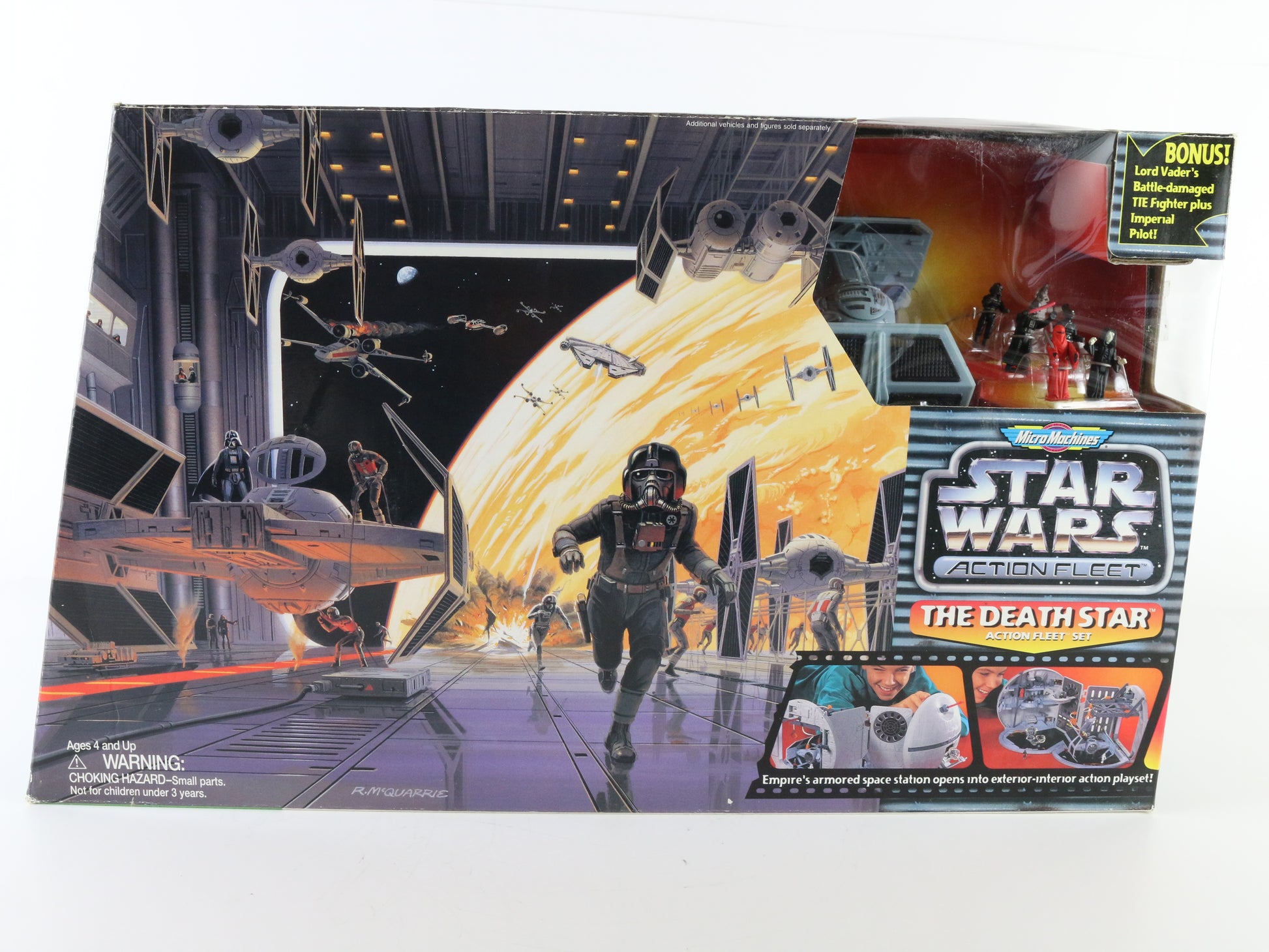 Micro Machines Star Wars Death Star Diorama Galoob