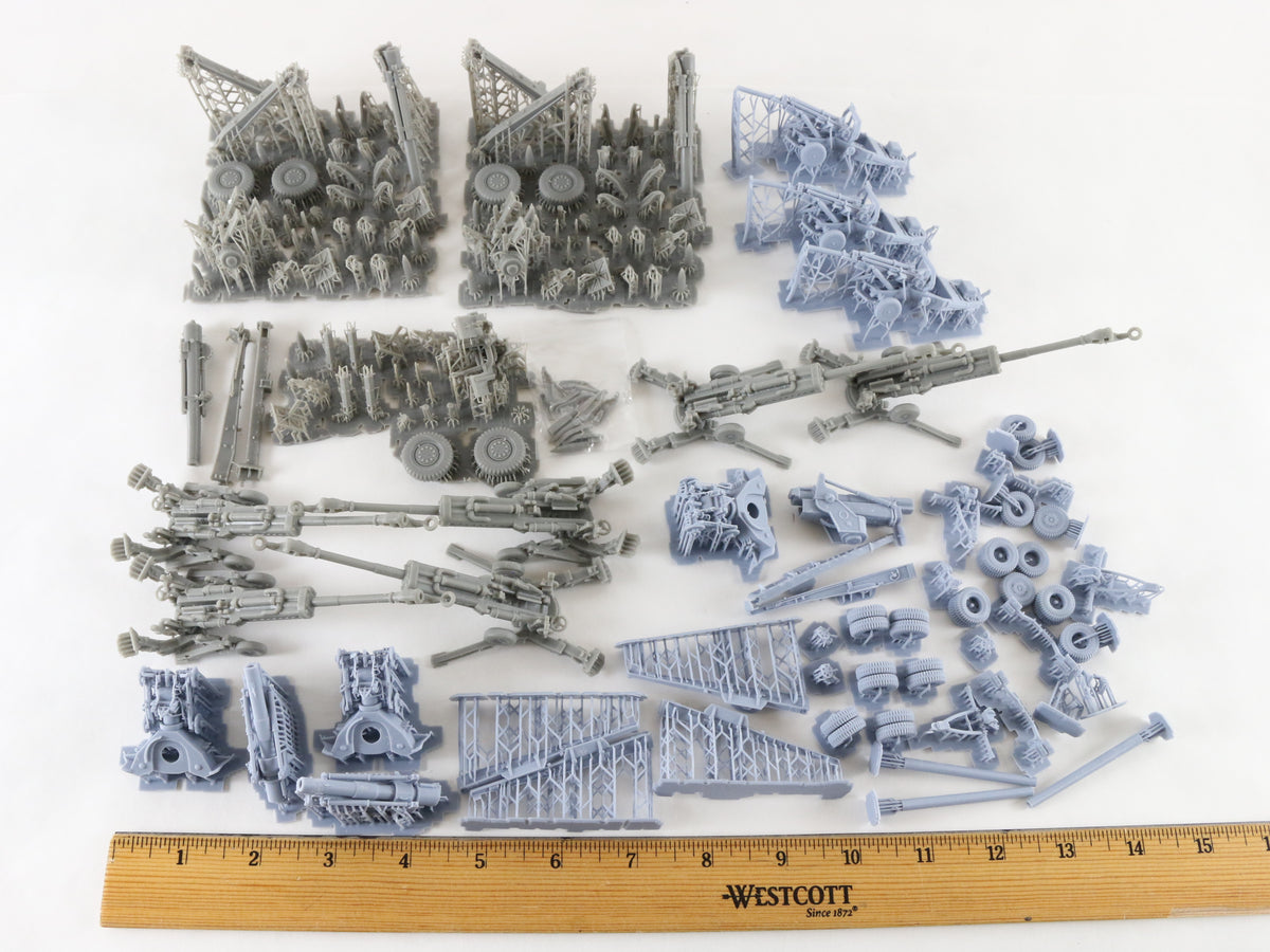 Large Lot Of M114 M102 M777 155mm Howitzer Artillery Peddinghaus 1:72 3D Printed