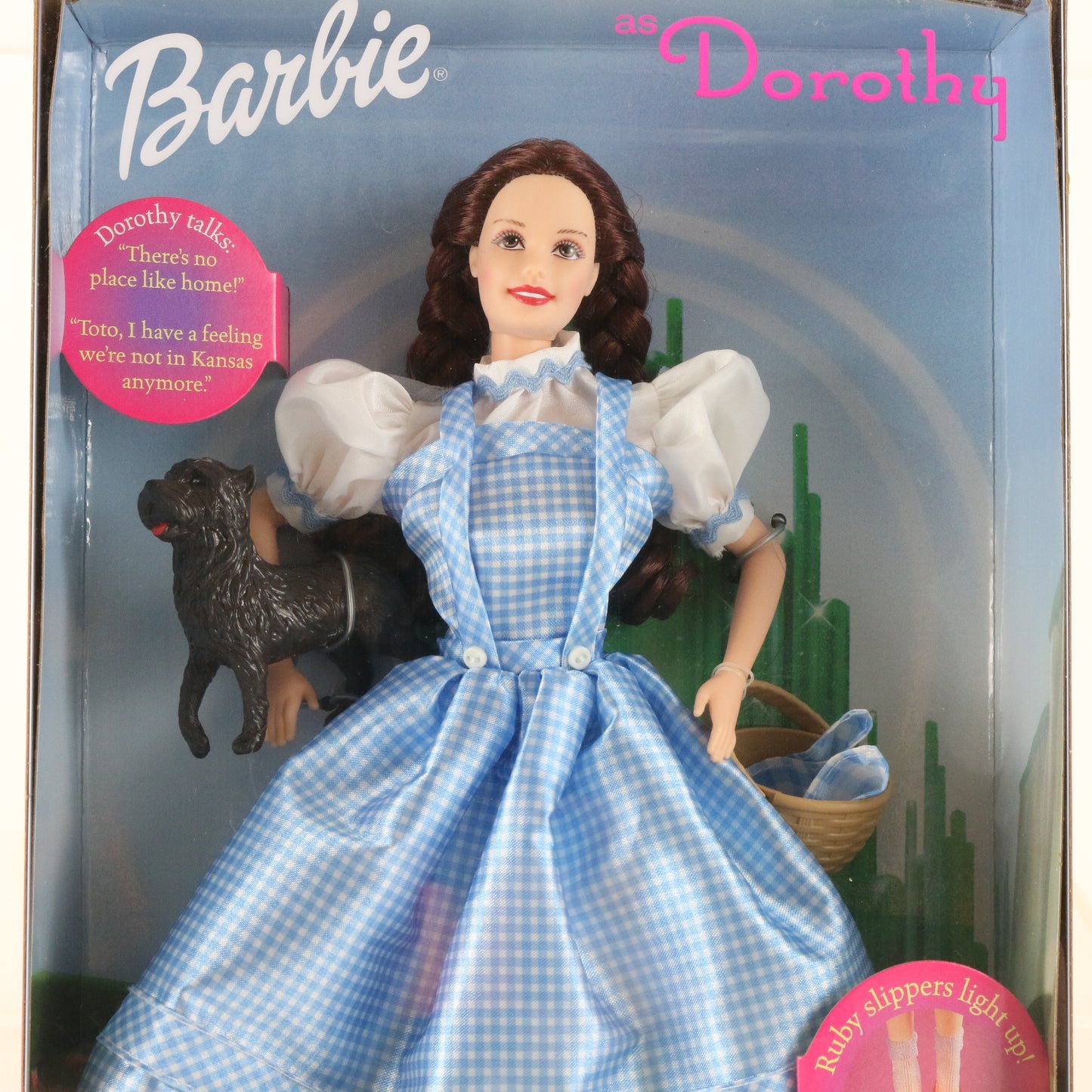 Dorothy Wizard Of Oz Talking Barbie Doll Mattel 25812