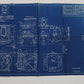 Santa Fe trailer truck box blueprint 1936