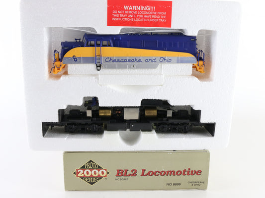 Proto 2000 HO C&O 1847 BL2 Diesel Locomotive