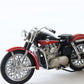 1957 Harley Davidson Sportster Red Black Franklin Mint 1:24 Model Motorcycle