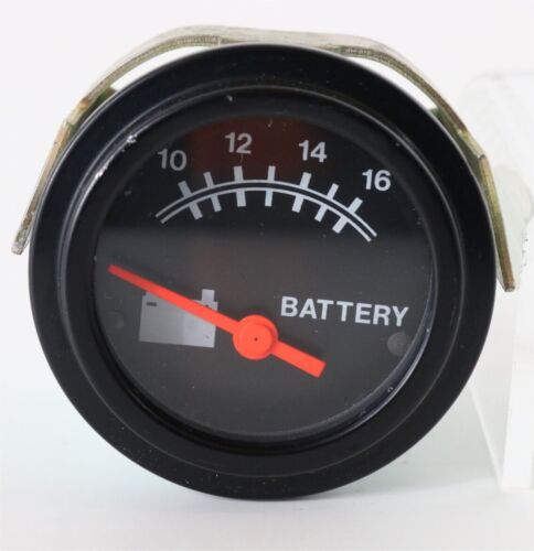 Vintage Hot Rod Rat Rod Model 230 Battery Voltage Gauge 1983 12v