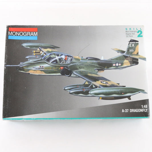 A-37 Dragonfly Cessna Attack Plane Monogram 1:48 Model Aircraft Kit 5486