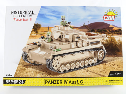 Panzer IV Ausf G Medium Tank German WW2 Historical Collection Cobi 1:29 2546