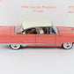 1956 Lincoln Premiere Coupe Coral & White Danbury Mint 1:24 Diecast Model